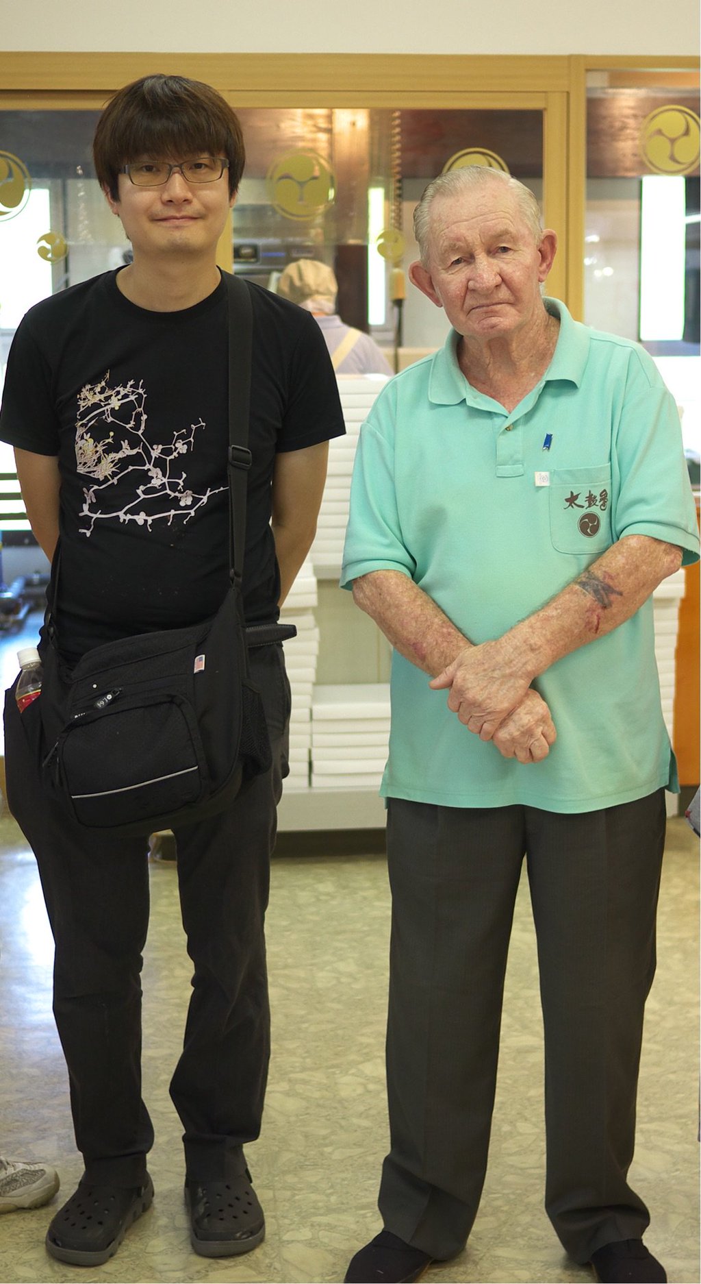 ジェンキンスさんと、佐渡島にて