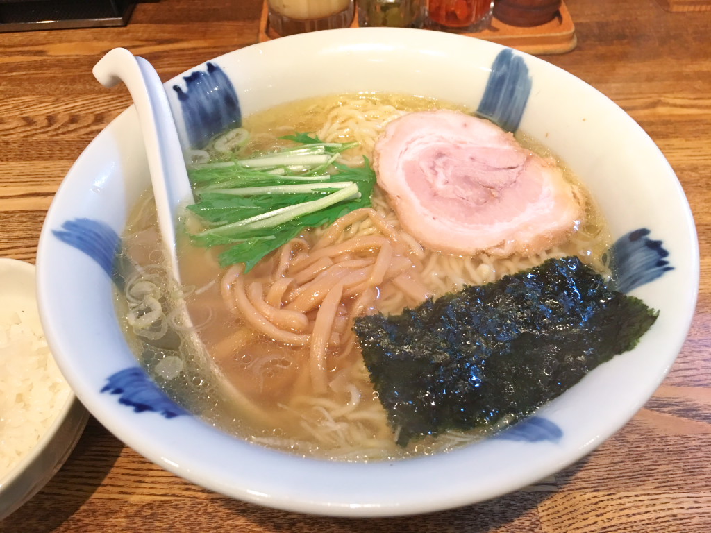 鰺ニボそば 麺増し