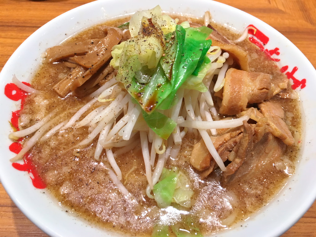 ガッツリ煮干らーめん(御徒町店限定)