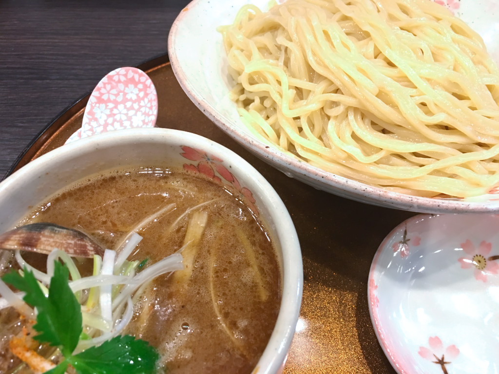鶏と貝のつけそば 大盛