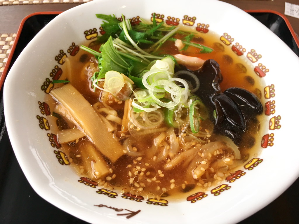 ハーフクラゲラーメン