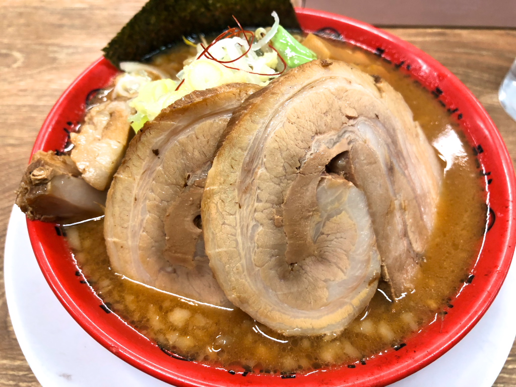 浅草橋 味噌 脂増し ニンニク増し 豚増し