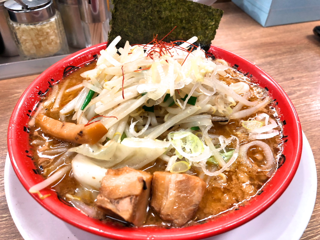 浅草橋 脂増し 焼野菜