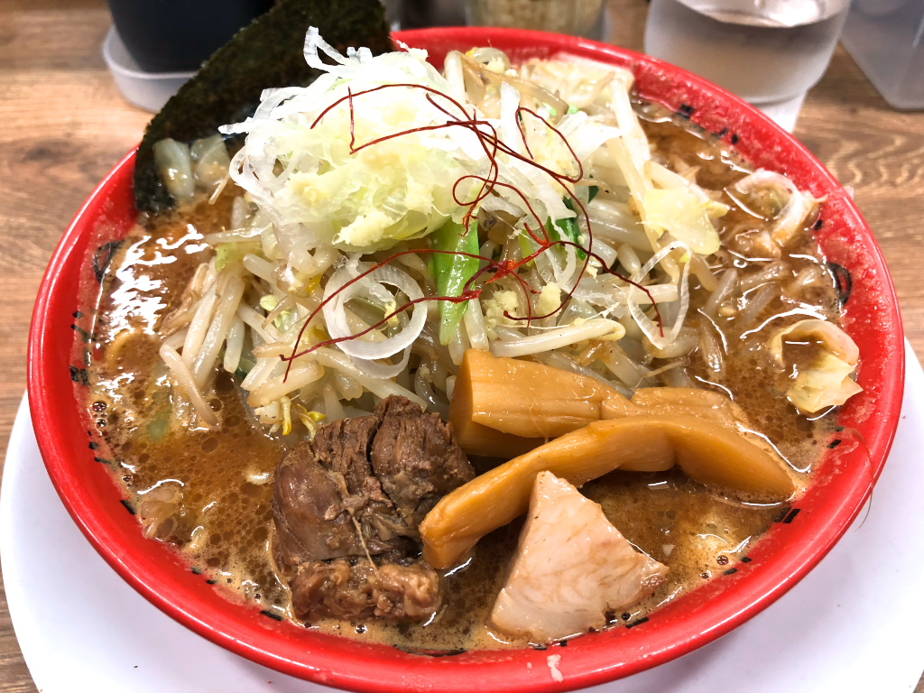 浅草橋 味噌 脂増し 焼野菜