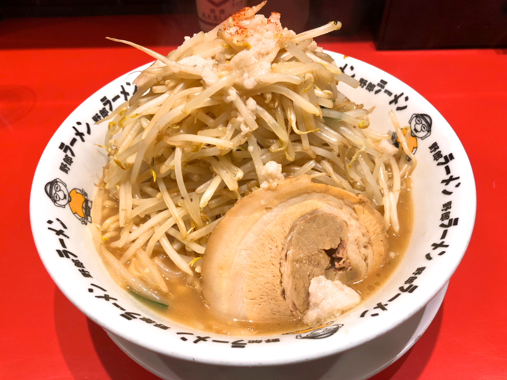 渋谷 豚骨 焼野菜増し 麺増し かえし増し 脂増し